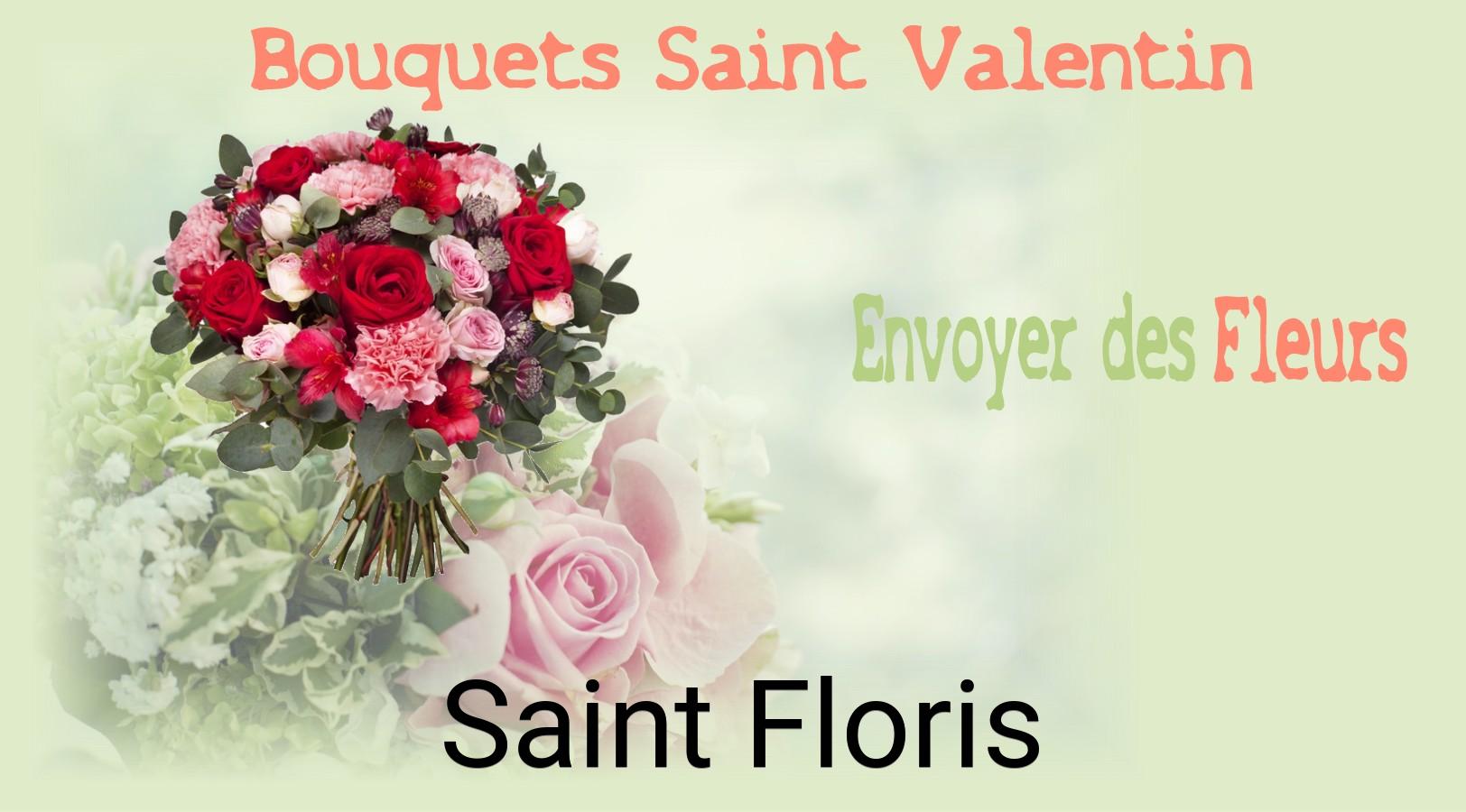 Roses de Saint-Valentin livrées à Saint-Floris