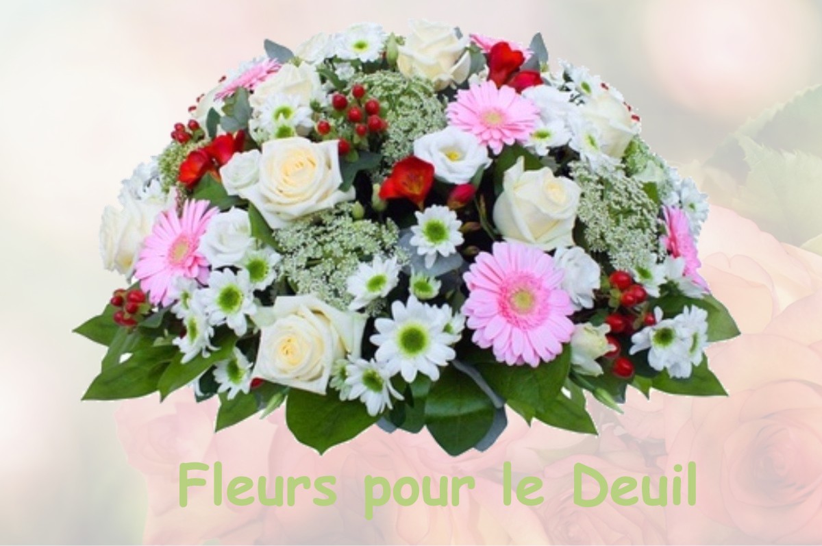 fleurs deuil SAINT-FLORIS